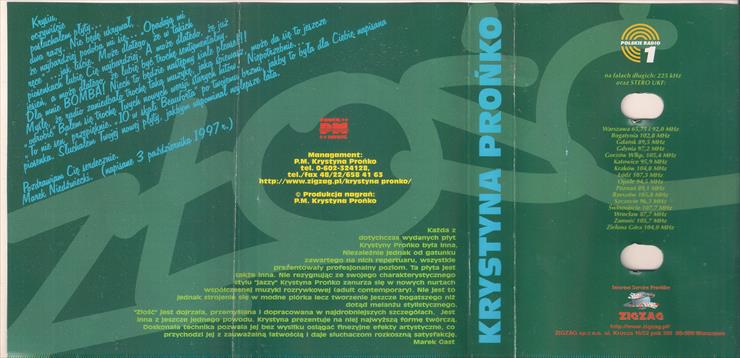 Krystyna Prońko - Złość MC - 1998 - środek 2.jpg