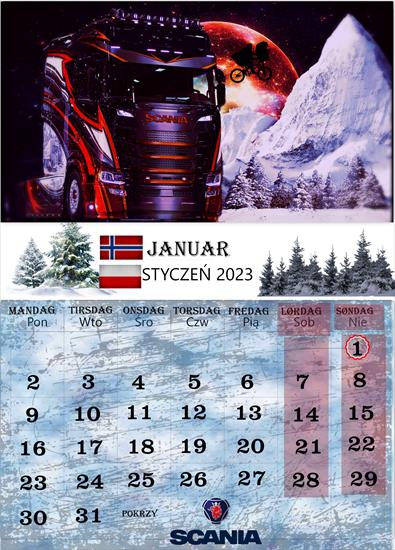 Tapety Grafika - kalendarz polsko norweski STYCZEN 2023.jpg