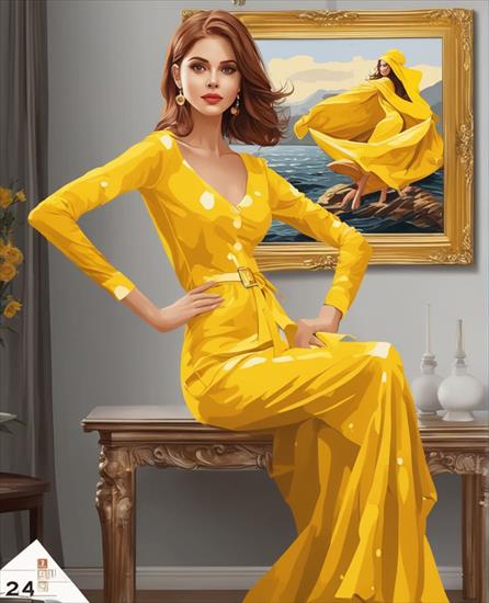 Lady of Yellow - eed78dafd945457dafd361b33763897c.jpeg