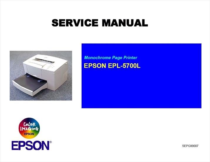 ZZZ Okładki - Epson - Monochrome Page Printer EPL-5700L - Service Manual.jpg